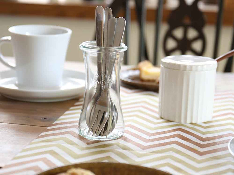 WECK（ウェック）のソーダ石灰ガラスデリカテッセンキャニスター