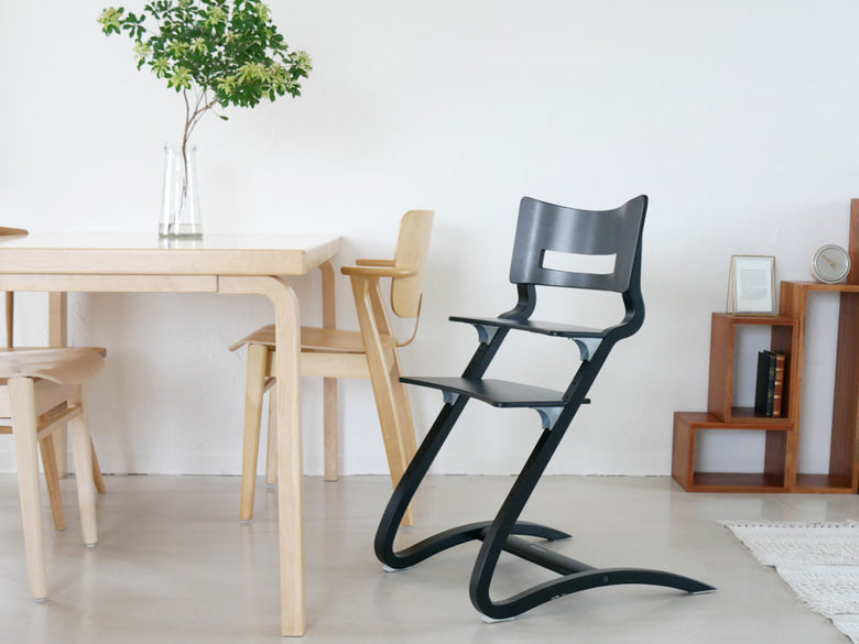 Leanderのブナ材と牛革製セーフティーバー