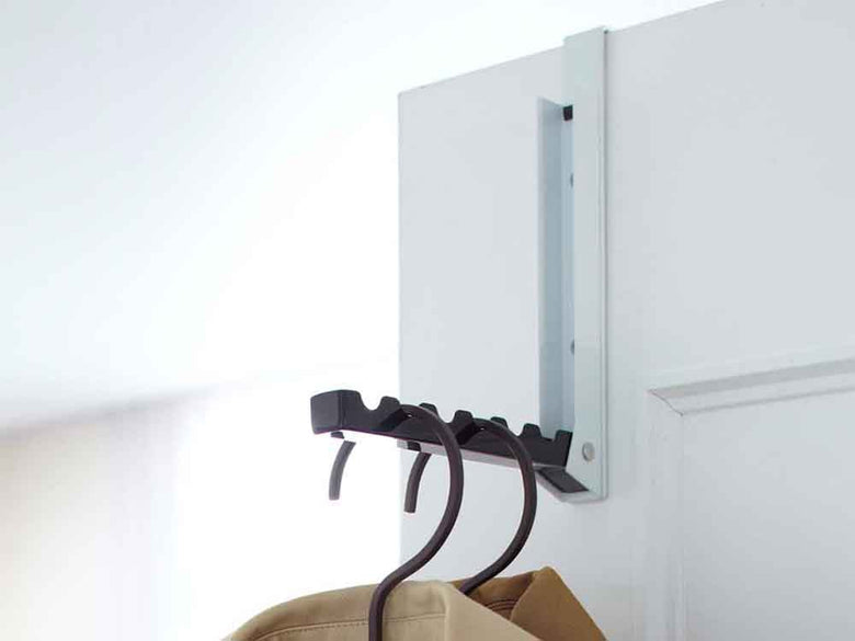 YAMAZAKIスマート折りたたみドアハンガー（スチール製）