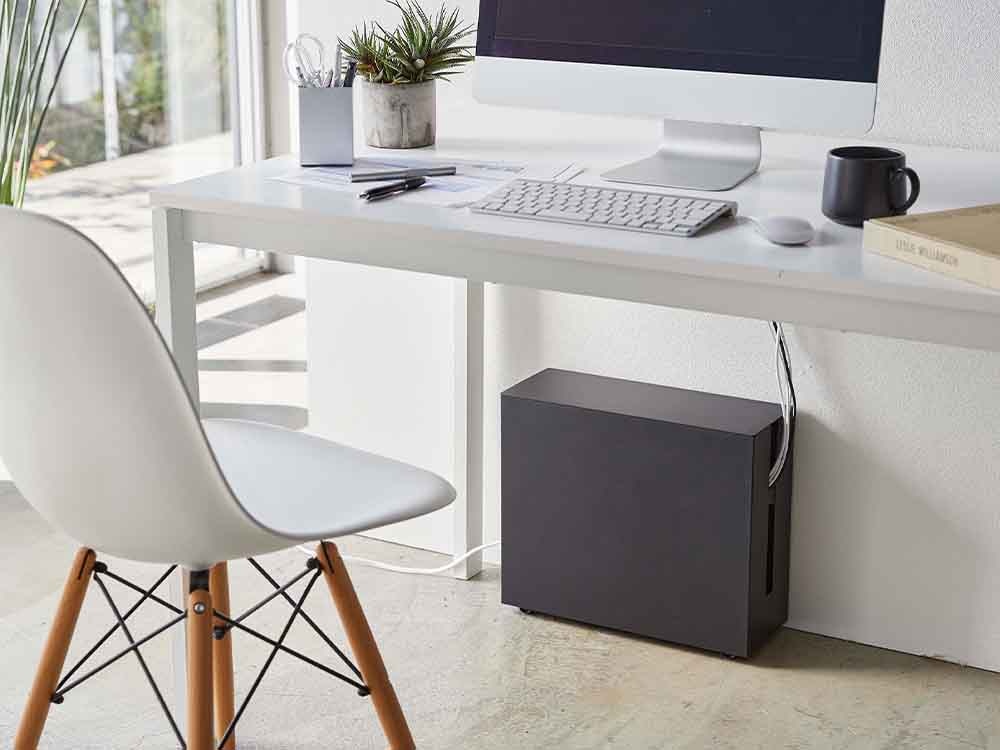 YAMAZAKIタワーキャスター付きケーブル収納ラック