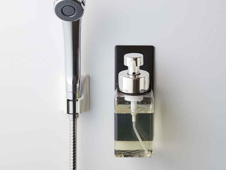 タワー型スチール製マグネットソープディスペンサーホルダー