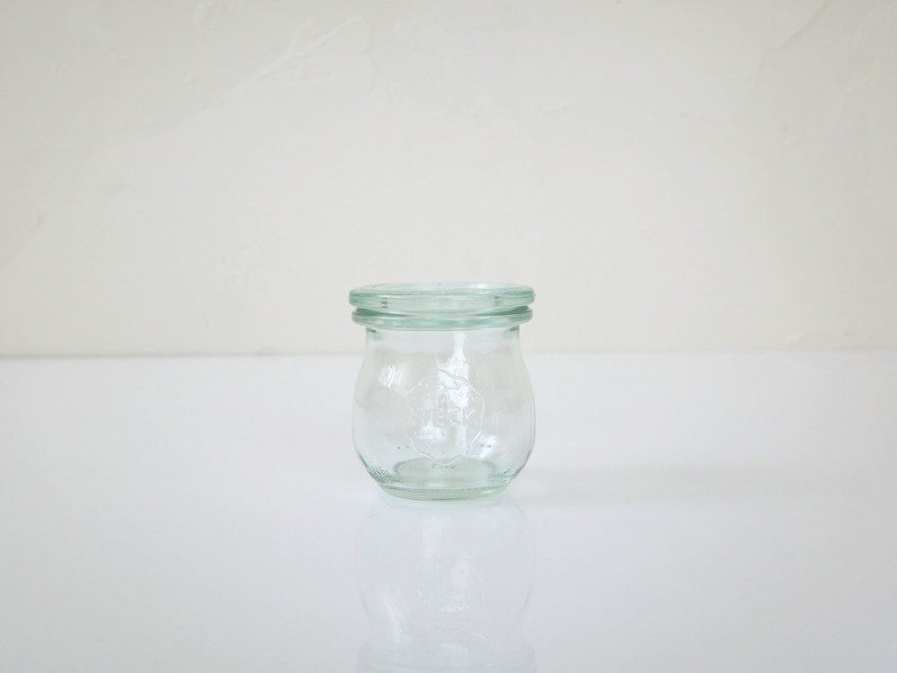 WECKミニチューリップのガラス瓶と蓋