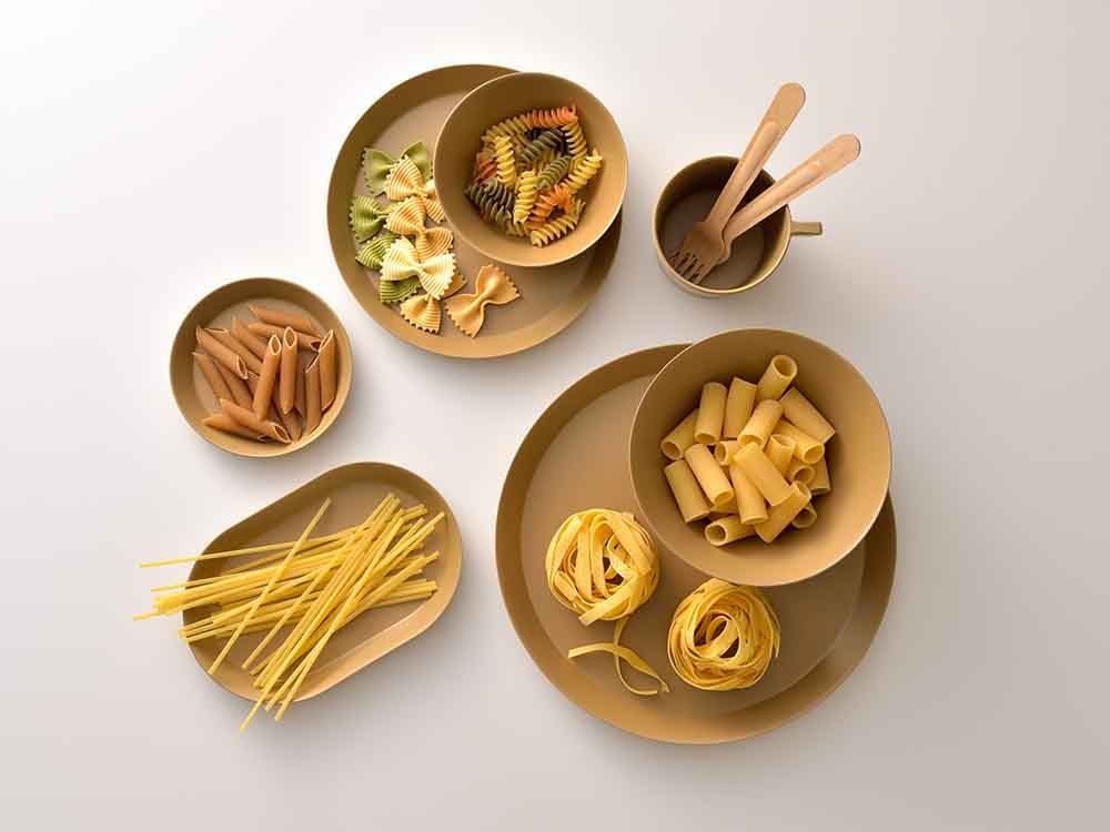 竹製サラダボウルとスプーンのセット