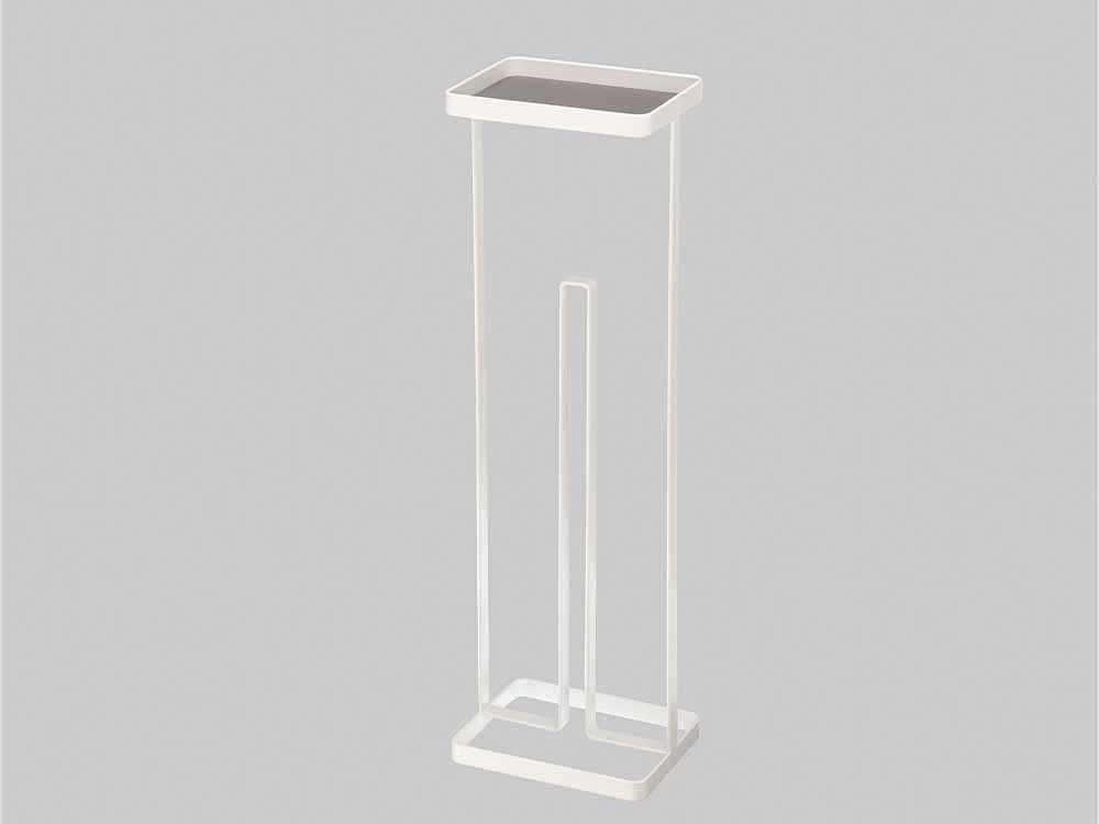 トレイ付きプラスチック製トイレットペーパースタンド