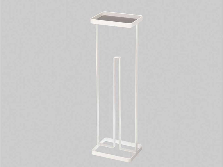 トレイ付きプラスチック製トイレットペーパースタンド