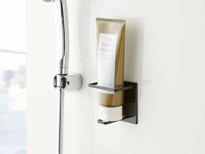 マグネット付きスチール製浴室ボトルホルダー