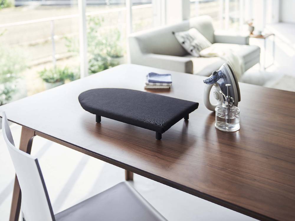 銀色タワー舟型卓上アイロン台