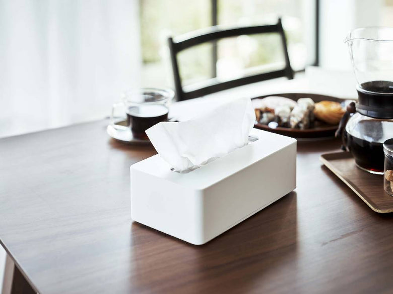 Yamazakiタワーの壁掛けコンパクトティッシュケース