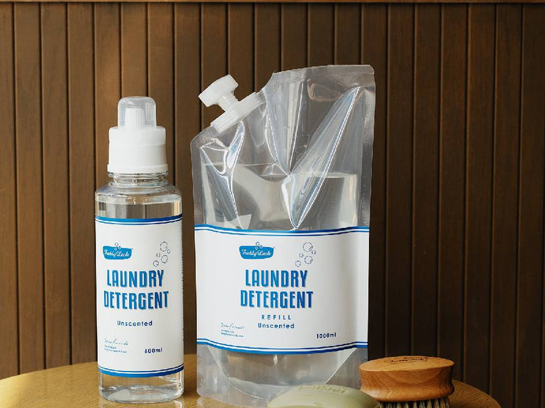 フレディレックランドリー洗剤600mlのプラスチックボトル