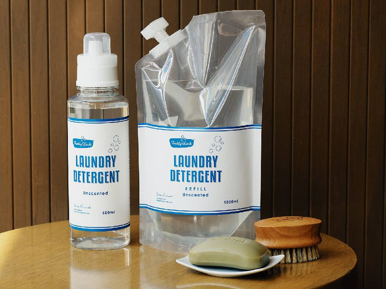 フレディレック WASH UPシリーズ ランドリー洗剤リフィルのプラスチックボトル