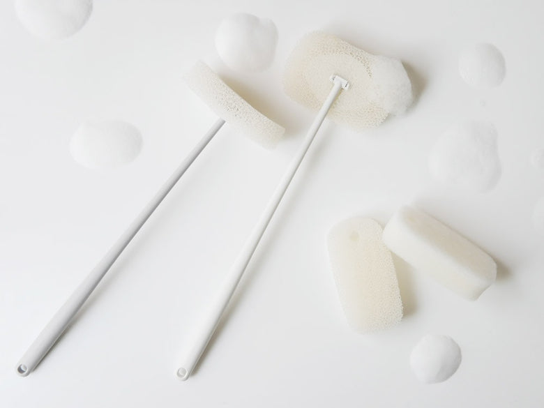 マーナの柄付きお風呂スポンジ