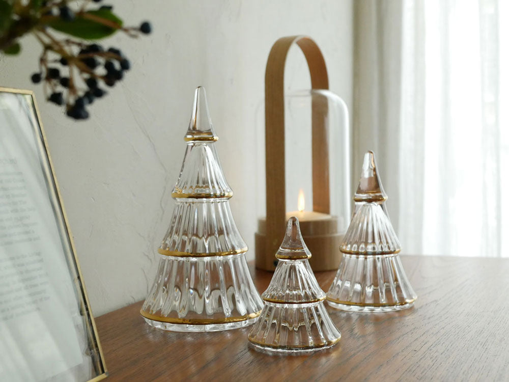 HOLMEGAARDホルムガードのガラスクリスマスツリー
