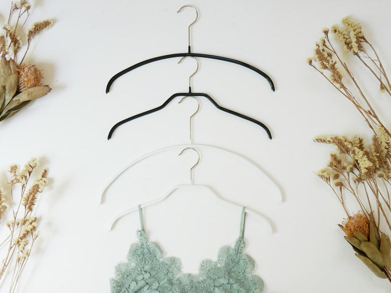 MAWAブランドの透明ハンガーコネクター6本セット