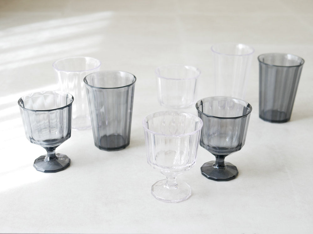 キントーアルフレスコの透明プラスチックタンブラー