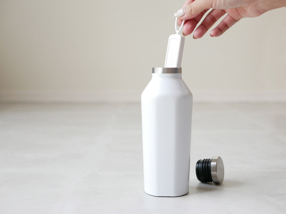 マーナ ECOCARAT ボトル乾燥スティックとプラスチックボトル