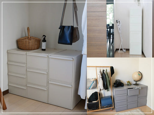 【like-it/ライクイット】クローゼットシステム レギュラー セット組