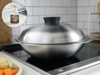 卓上鍋＆蒸し器Hinatalife限定セット / 30cm