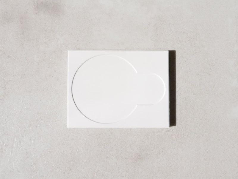 白色のライクイット珪藻土ドライトレー