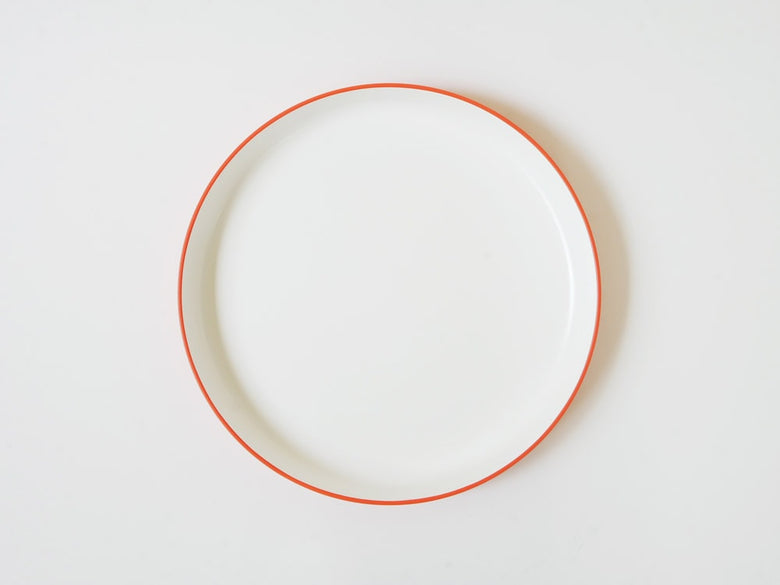 タック製赤色キッズディッシュプレート