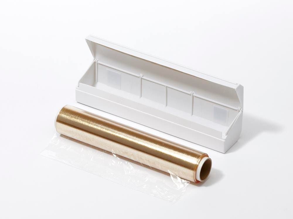 冷蔵庫に装着できるマグネット付きラップホルダー