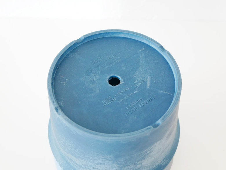 ポッシュリビングのプラスチック製蓋付きアーバンプランツポット