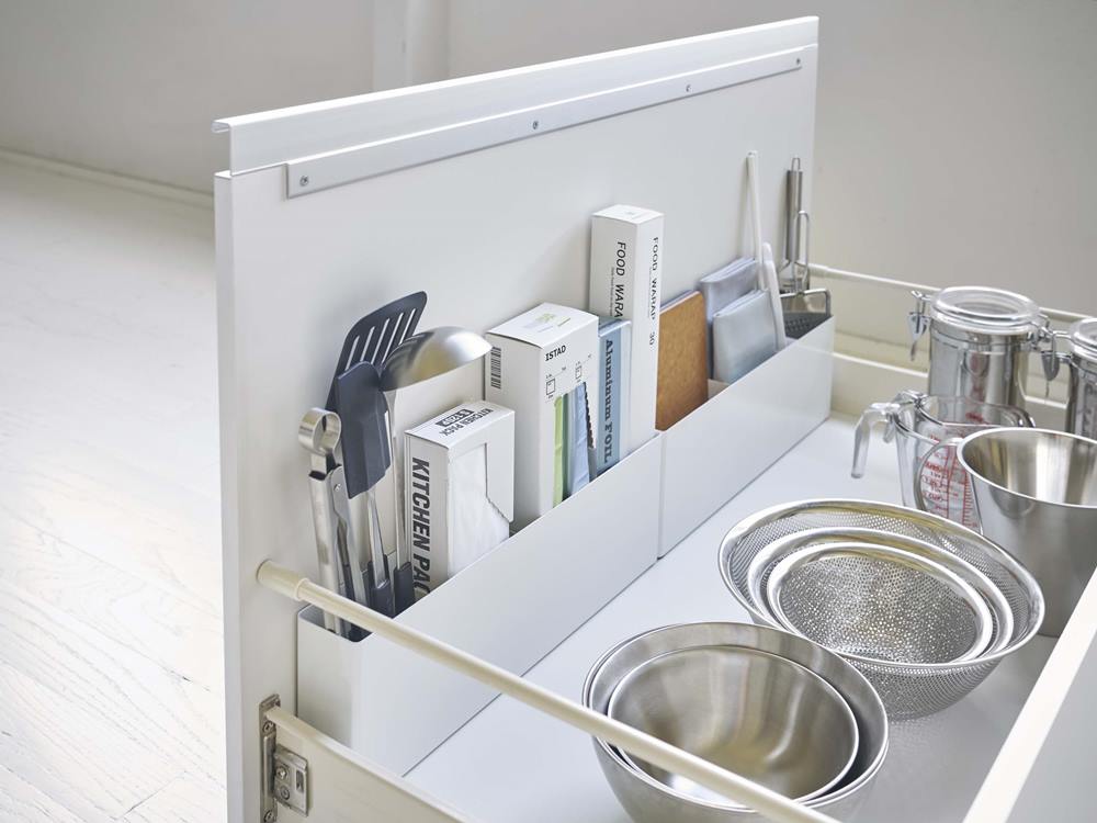 YAMAZAKIタワーのシンク下ワイドラックの棚