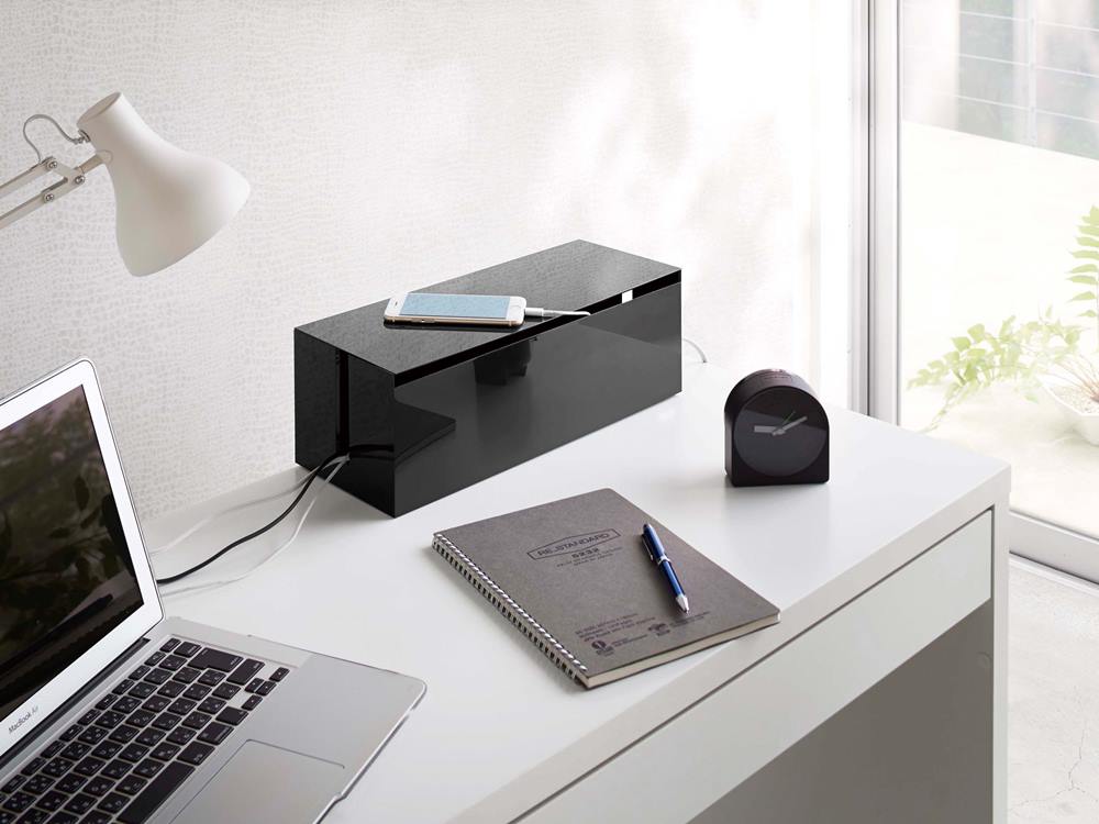 YAMAZAKIスマート製テレビ裏ケーブルボックス