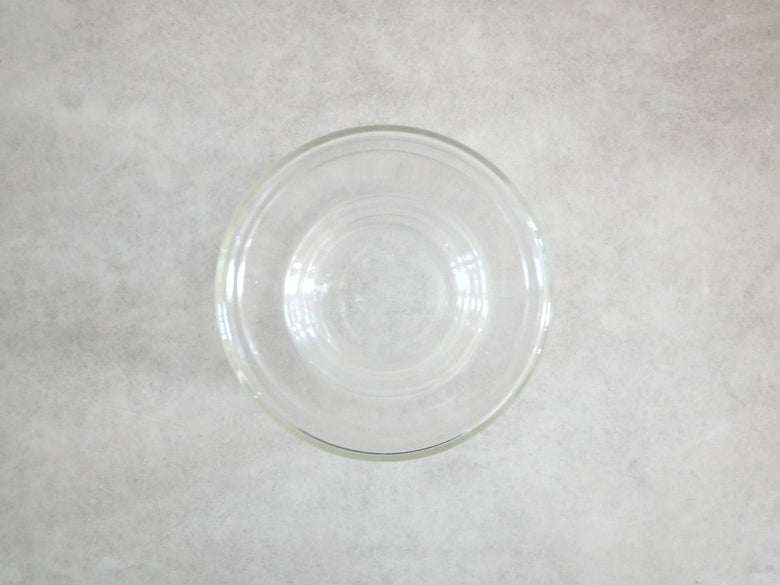 POSH LIVINGのフロートベース、透明ガラス製、直径8cm、高さ15cmの食器用ベース