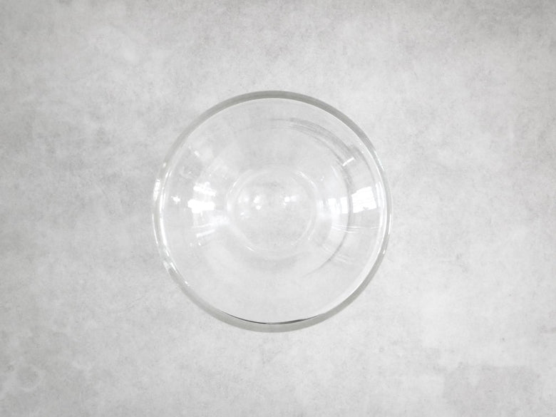 POSH LIVINGのシルバーガラス製フロートベース、直径8cm高さ15cm