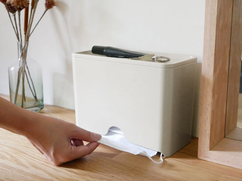 約60枚収納可能なマスクディスペンサー【ideaco】