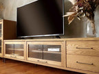 アデペシュカデルTVボードの木製キャビネット