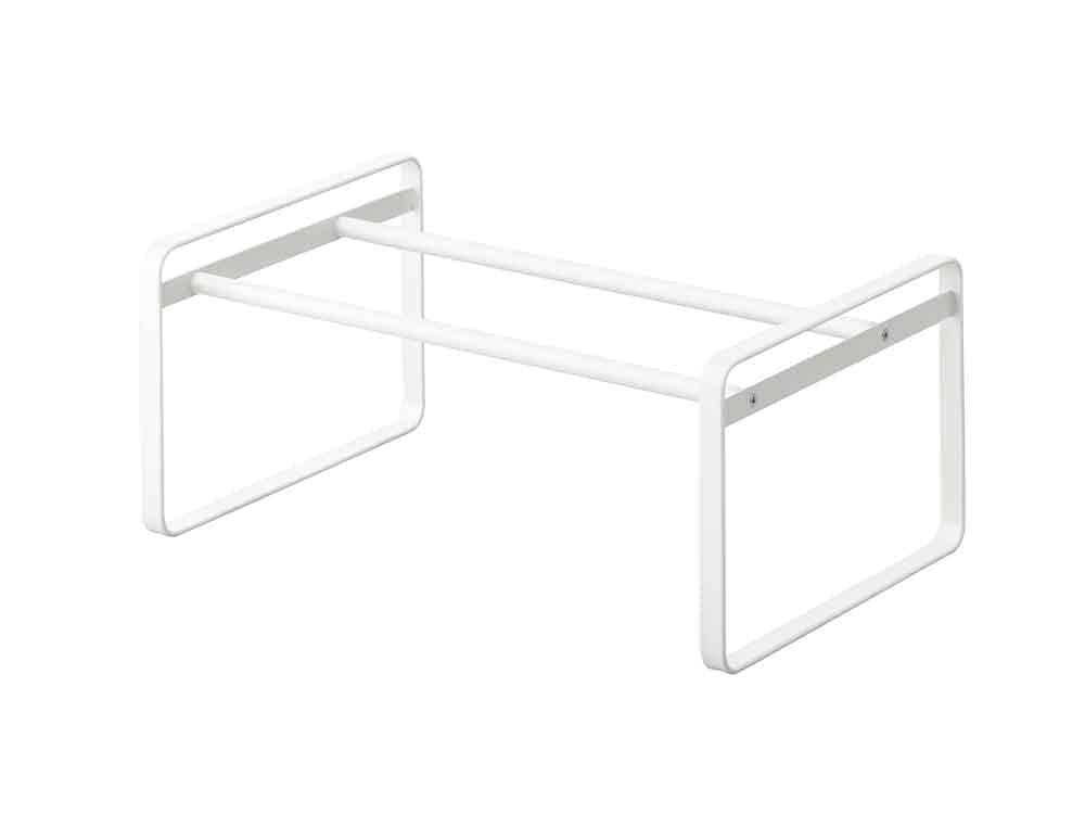 YAMAZAKI/frameの伸縮スチールシューズラック