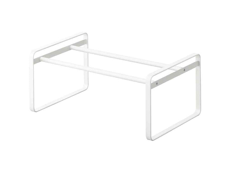 YAMAZAKI/frameの伸縮スチールシューズラック