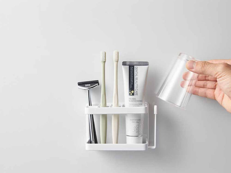 タワー製マグネット式歯ブラシスタンド