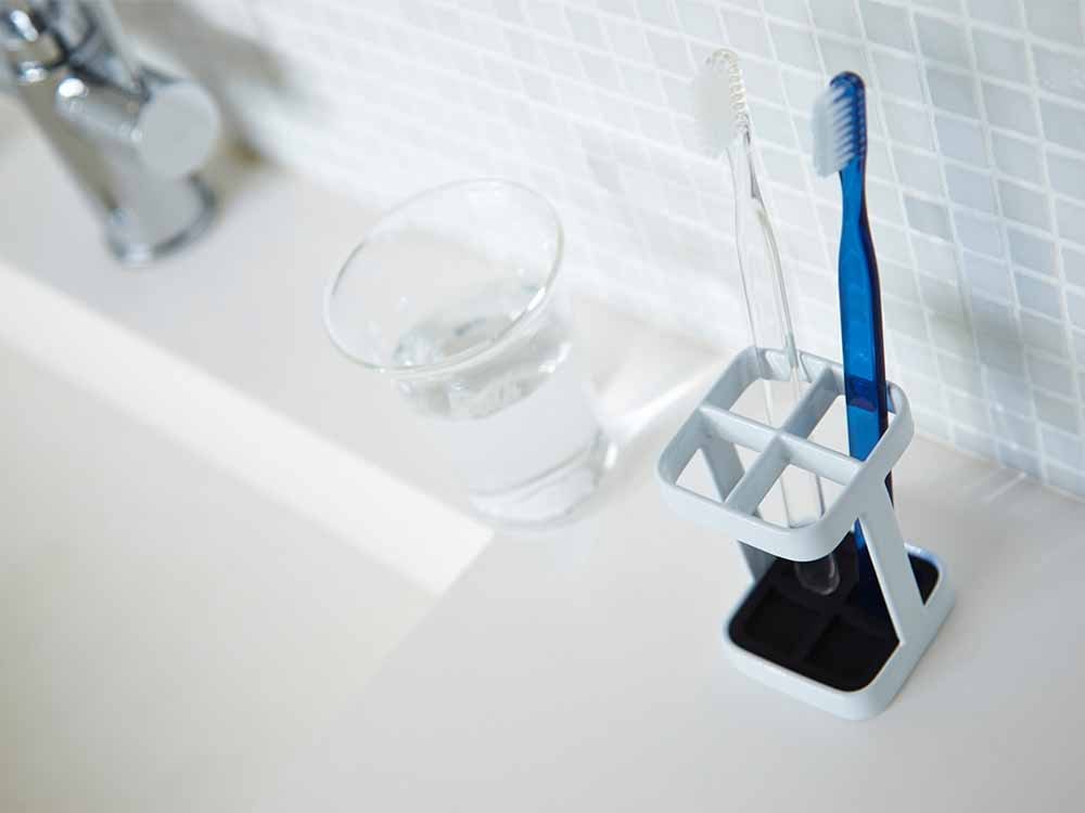 YAMAZAKI/tosca製タワー型トゥースブラシスタンド