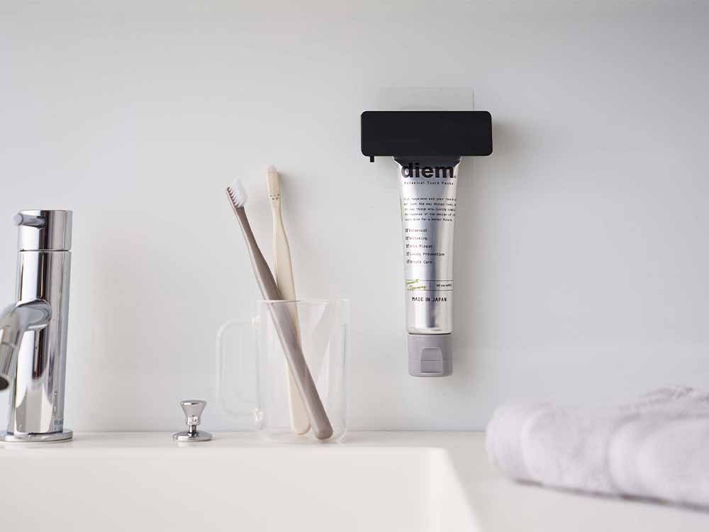 タワー式フィルムフック 歯磨き粉チューブホルダー