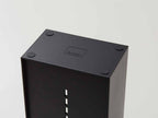Yamazakiタワー製銀色4段コスメ収納ケース