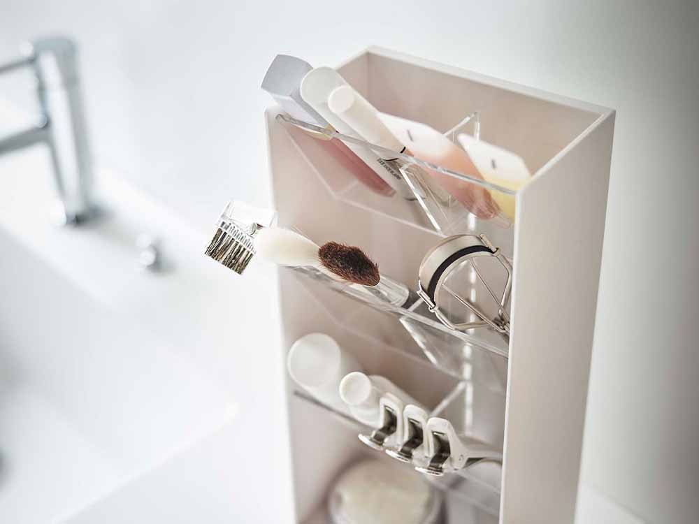 Yamazakiタワー4段コスメ収納ケース