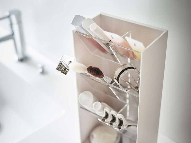 Yamazakiタワー4段コスメ収納ケース