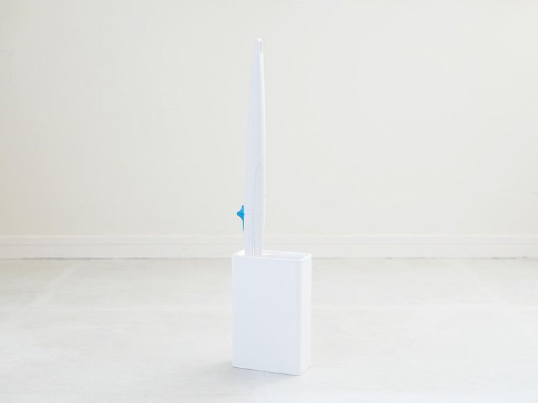 山崎タワー型流せるトイレブラシスタンド