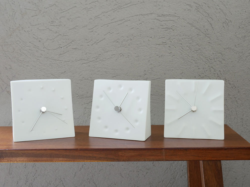 2010レッドドット受賞レムノス磁器製ポーセリンクロック