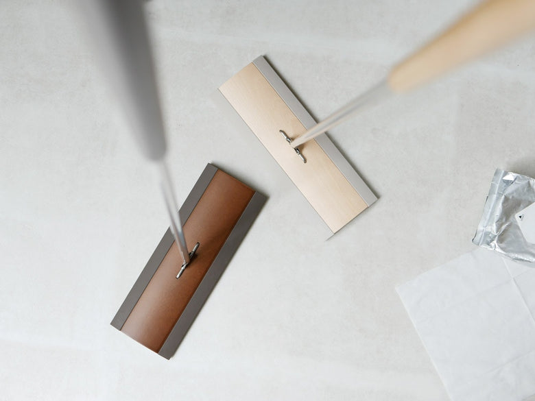 ティディの木製フロアーワイプ