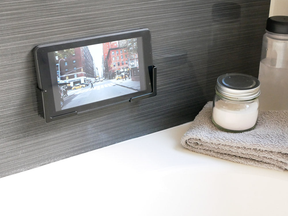 YAMAZAKI/tower製マグネットバスルームタブレットホルダー