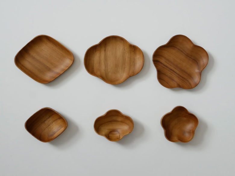 Horn Please MADEのチークウッド製ミニボウル