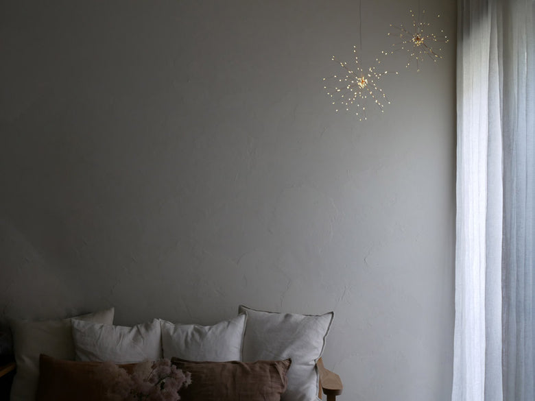 Horn Please MADEのカッパー色L型ブルーミングLEDライトデコレーションワイヤー