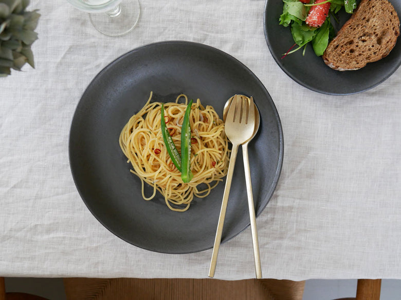 THE HARVESTのステンレス製SukkaraとPOKU、21.8cm