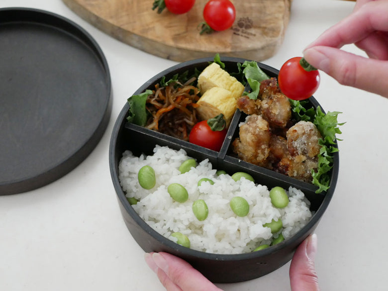 角田清兵衛商店のおひつ仕切付弁当箱