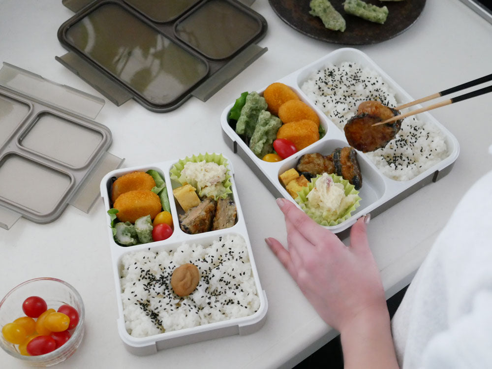 CB JAPANの薄型抗菌フードマン弁当箱とケース