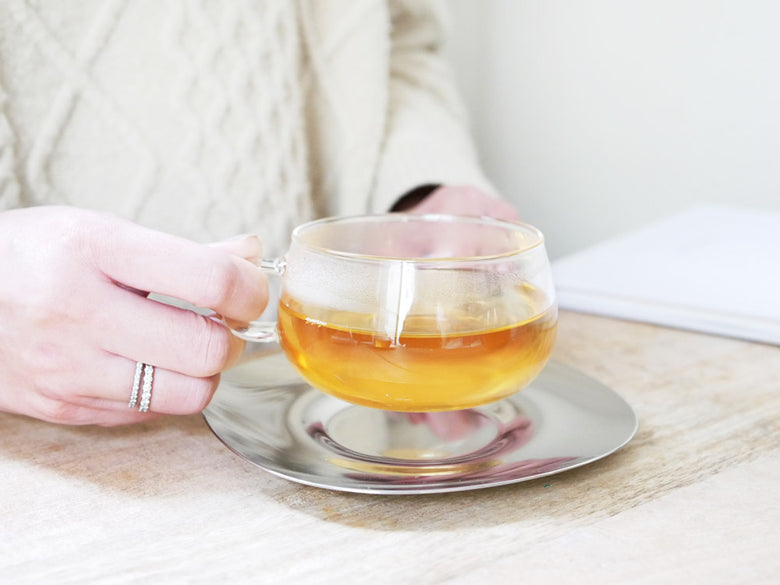 キントーのUNITEAカップとソーサーセット