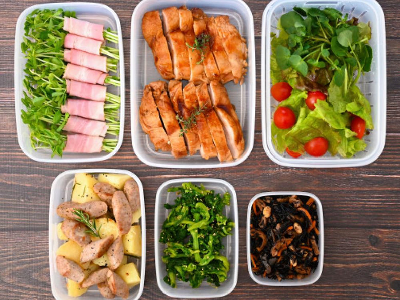 《Hinata Life特別セットD》【EMBALANCE/エンバランス】電子レンジにも使える 食材を美味しく保つ保存容器 レクタングルコンテナ3点セット